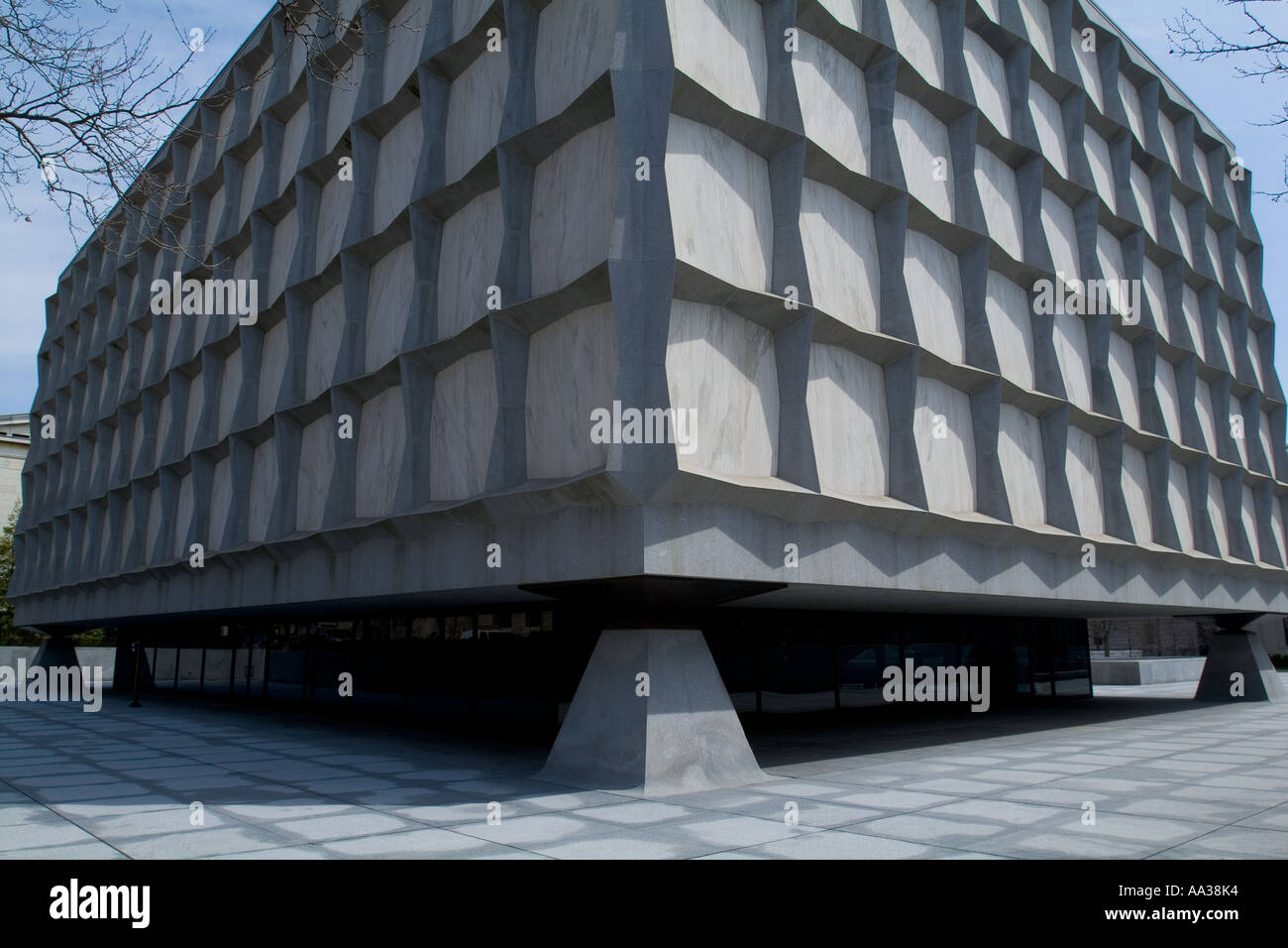 Yale Beinecke Rare Book and Manuscript Library Stock Photo