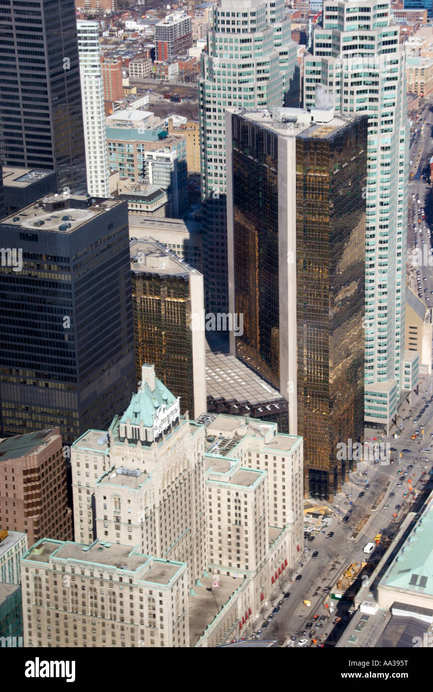 CN Tower View Of Downtown Toronto Canada Stock Photo - Alamy