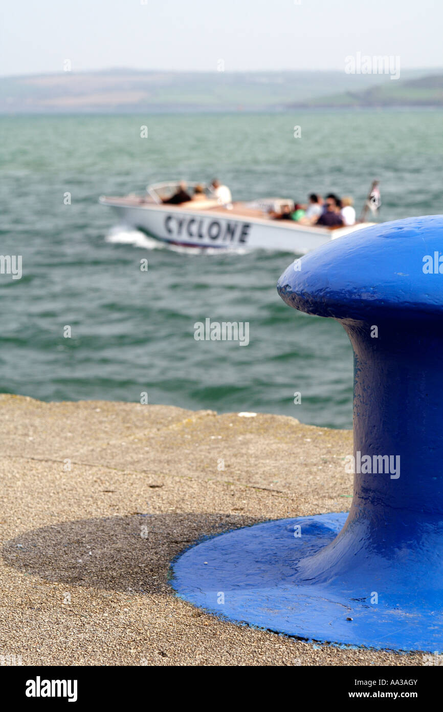 A powerboat, Padstow, Cornwall, UK Stock Photo Alamy