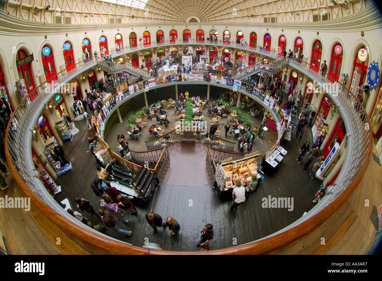 The Corn Exchange shopping centre, Leeds, UK Stock Photo Alamy
