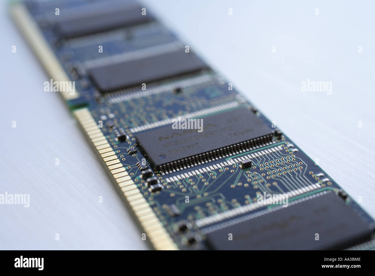 "computer ram memory" dimm "ddr" Stock Photo