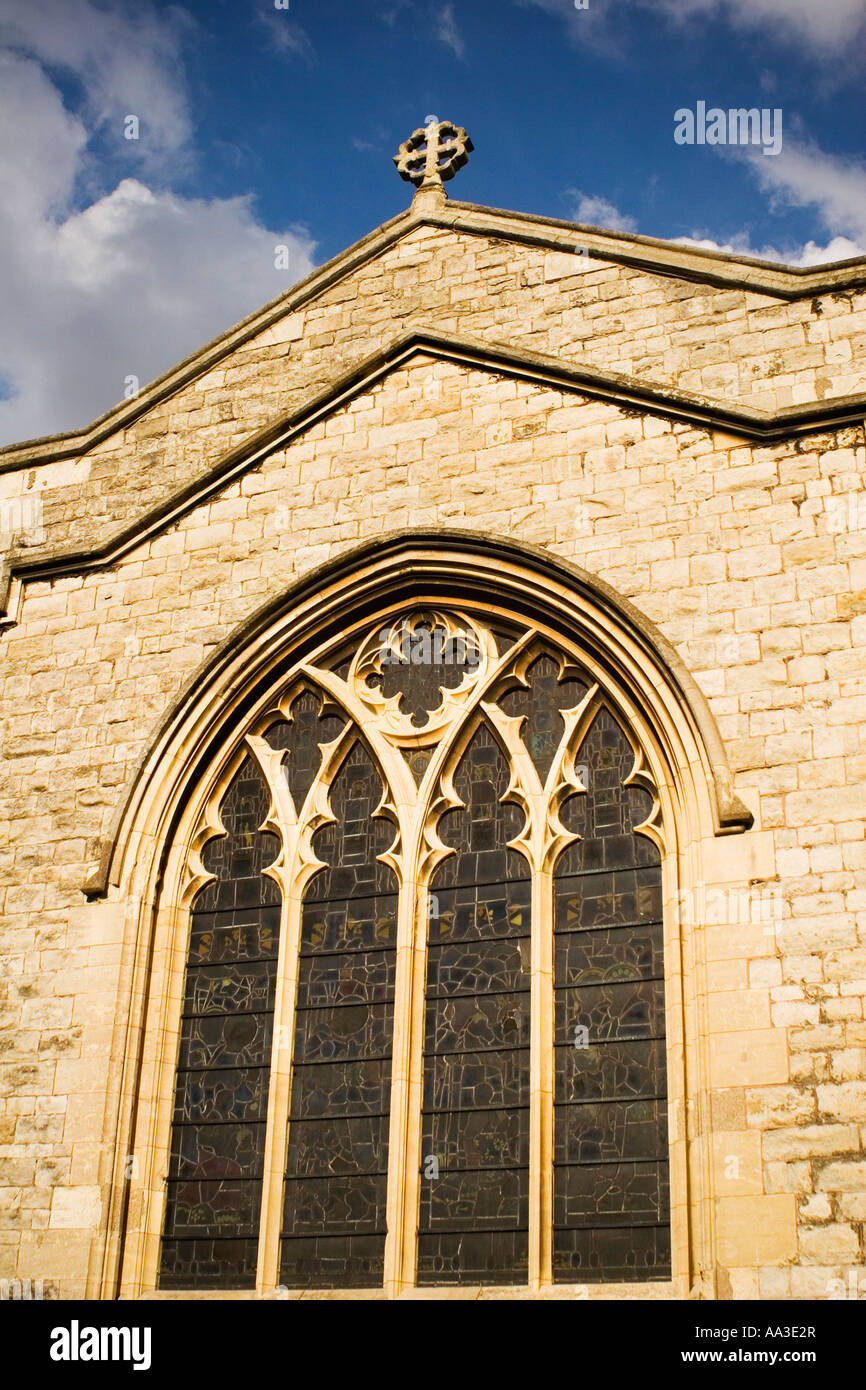 facade of a church Stock Photo