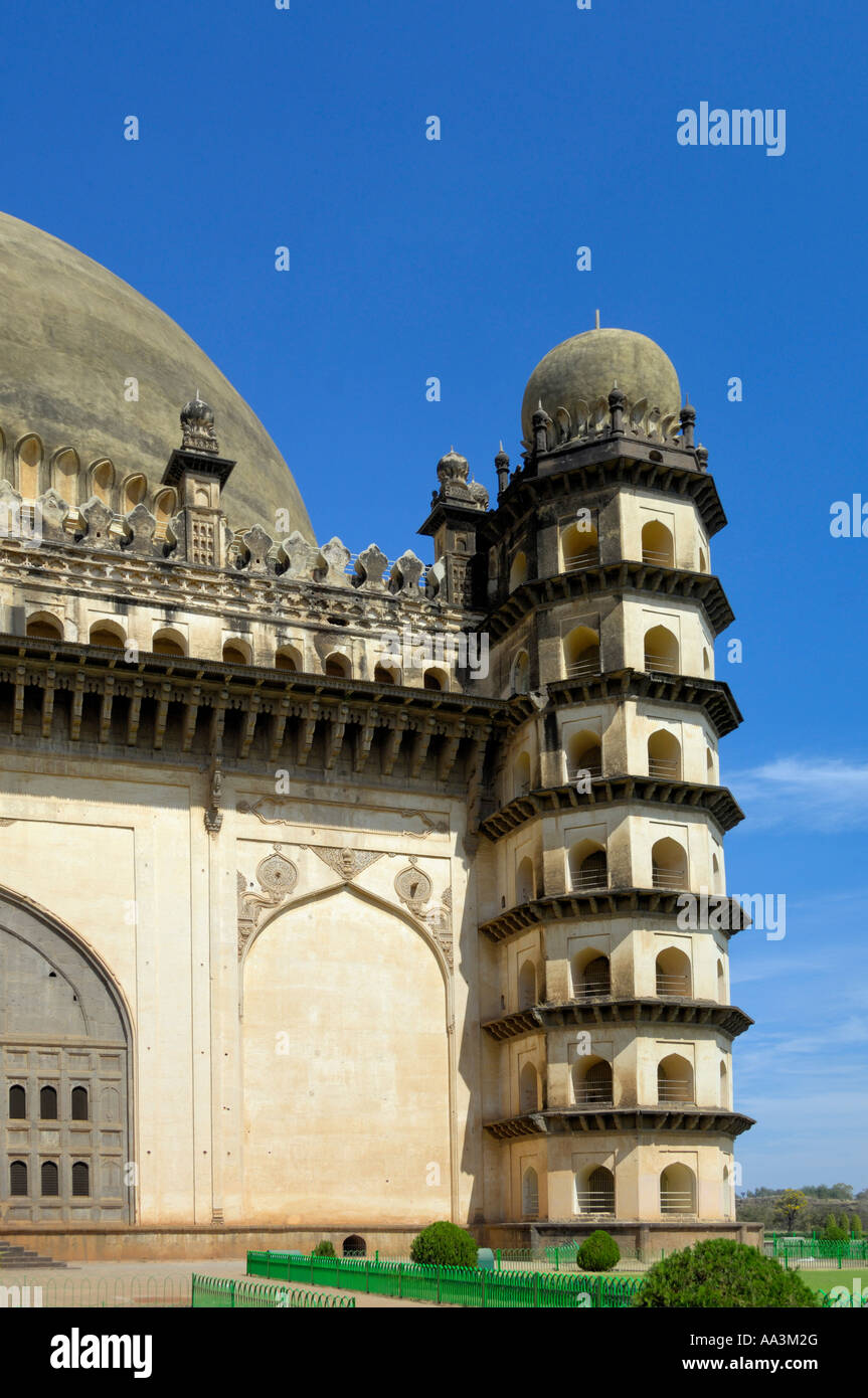 Gol Gumbaz Tomb of Muhammad Adil Shah II Karnataka South India Stock ...