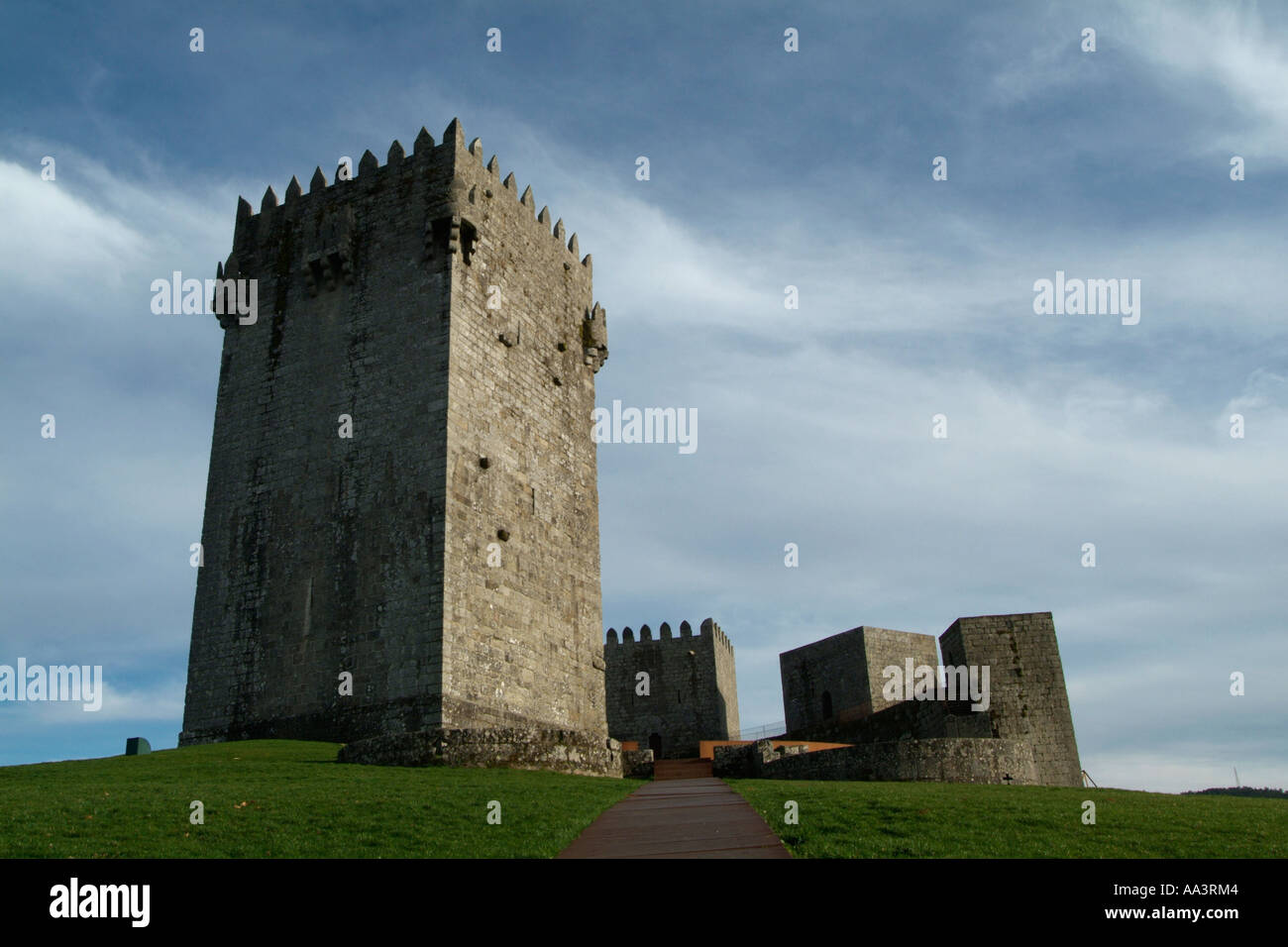 Castle of montalegre hi-res stock photography and images - Alamy