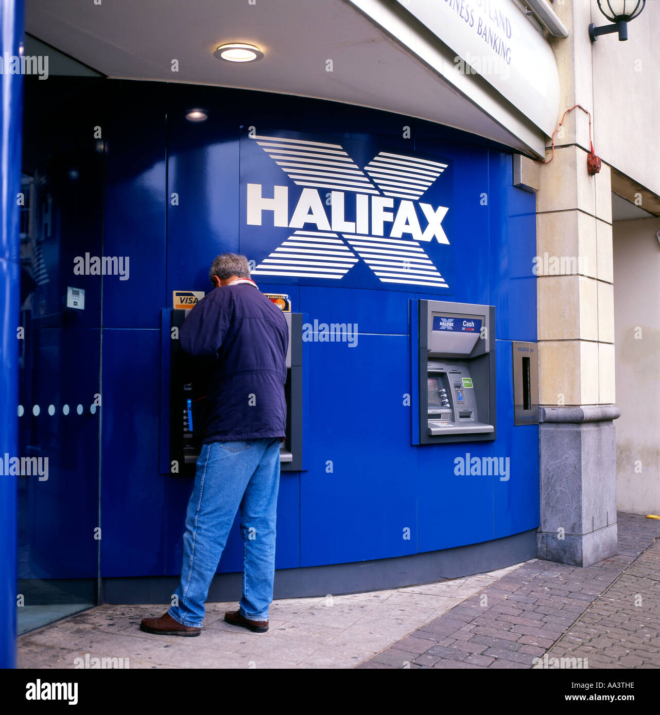 Halifax Cash Machine High Resolution Stock Photography and Images Alamy
