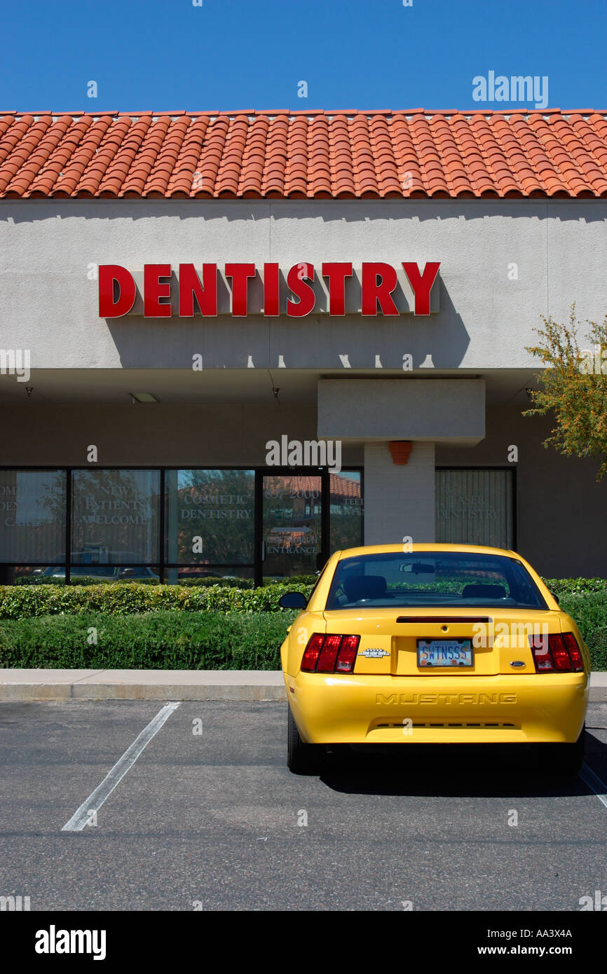 Dentist Office Phoenix Arizona Stock Photo Alamy