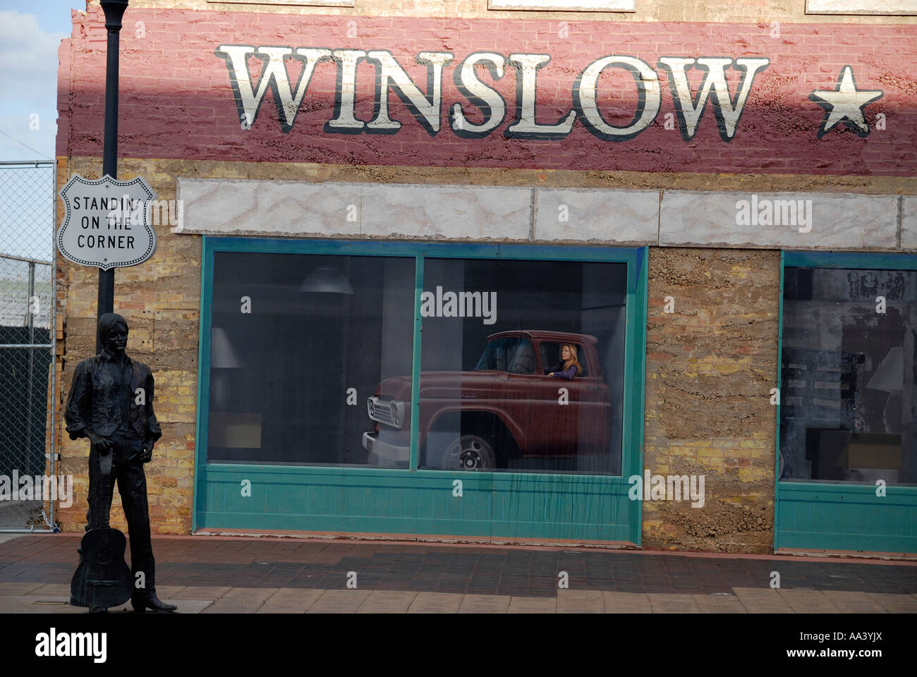Standing on the corner in winslow arizona hires stock photography and