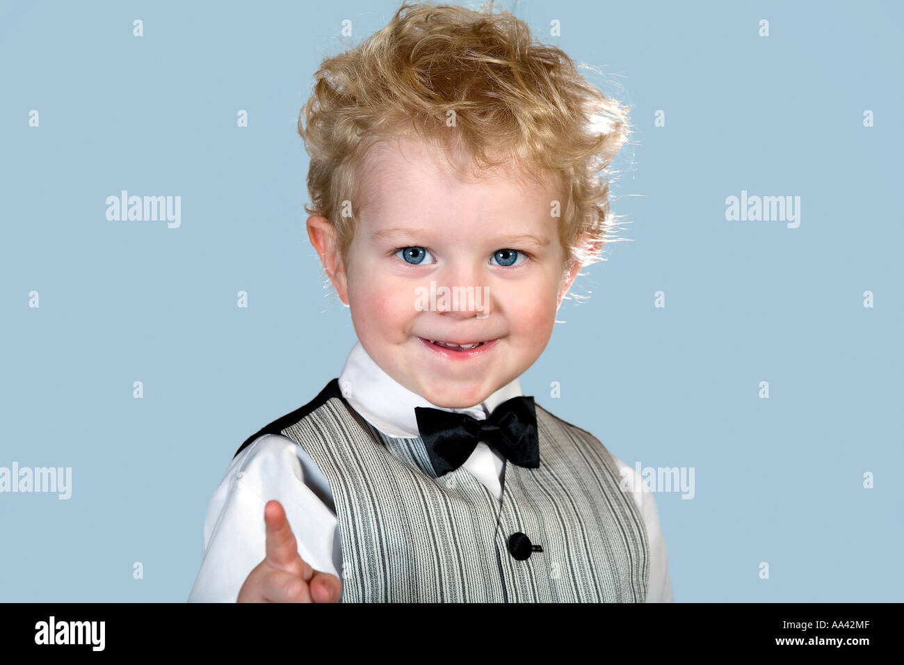 Little manager, young businessman Stock Photo - Alamy
