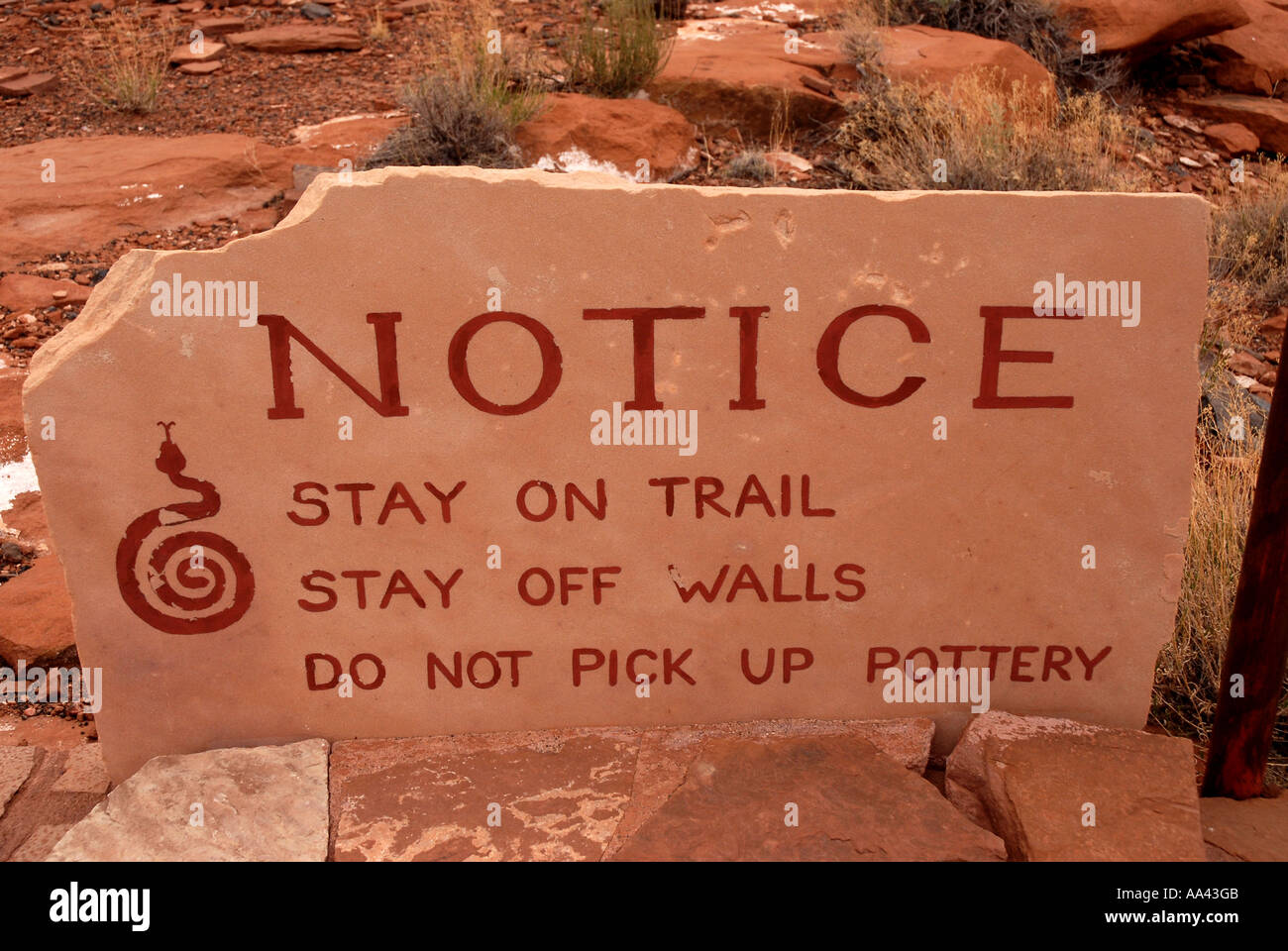 Arizona Wupatki National Monument Stock Photo