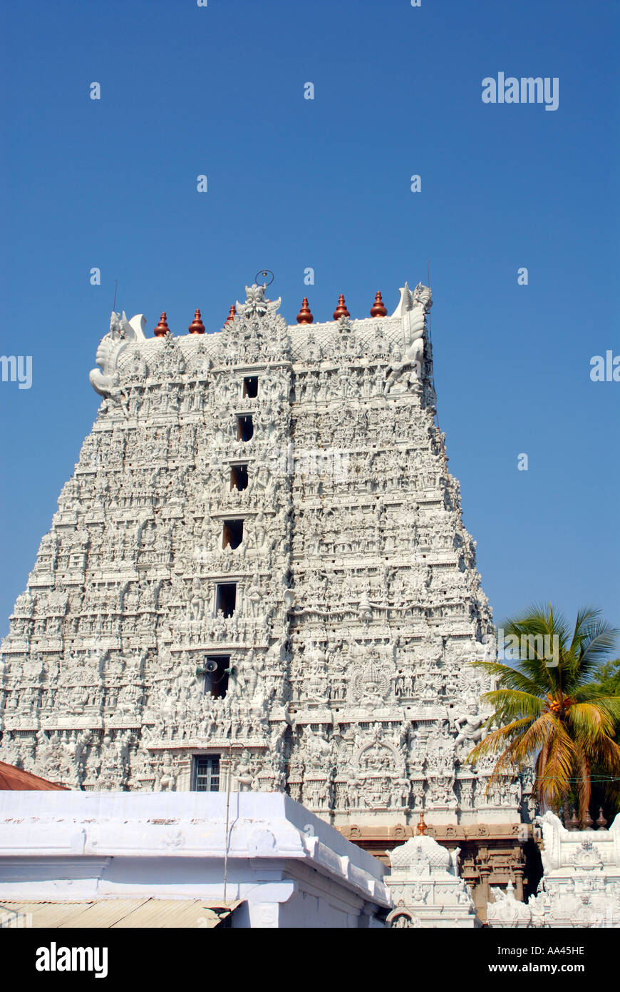 Stanunathaswami Temple at Suchindram, Tamil Nadu, Southern India Stock Photo