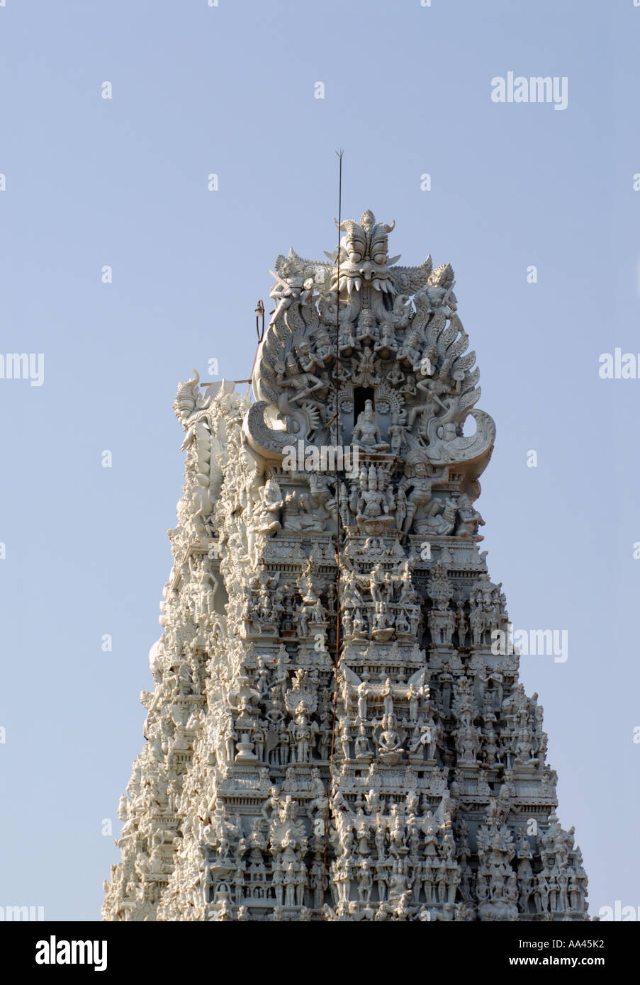 Stanunathaswami Temple at Suchindram, Tamil Nadu, Southern India Stock Photo