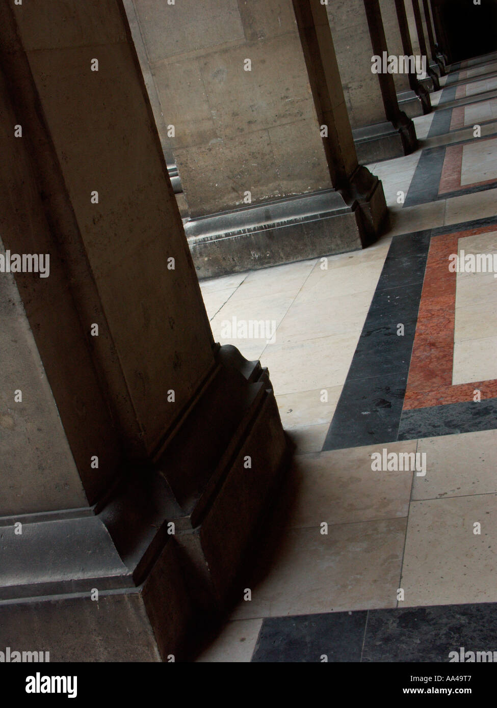 Row of Pillars Stock Photo Alamy Row of Pillars Stock Photo Alamy