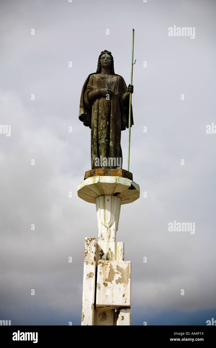Santa Rosalia Statue Palermo Sicily Italy Stock Photo Alamy