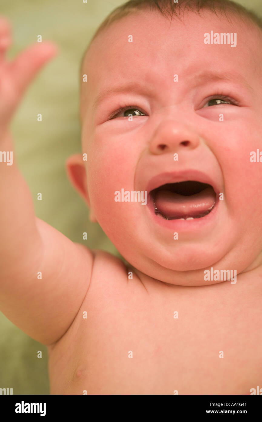 6 month old won't stop crying