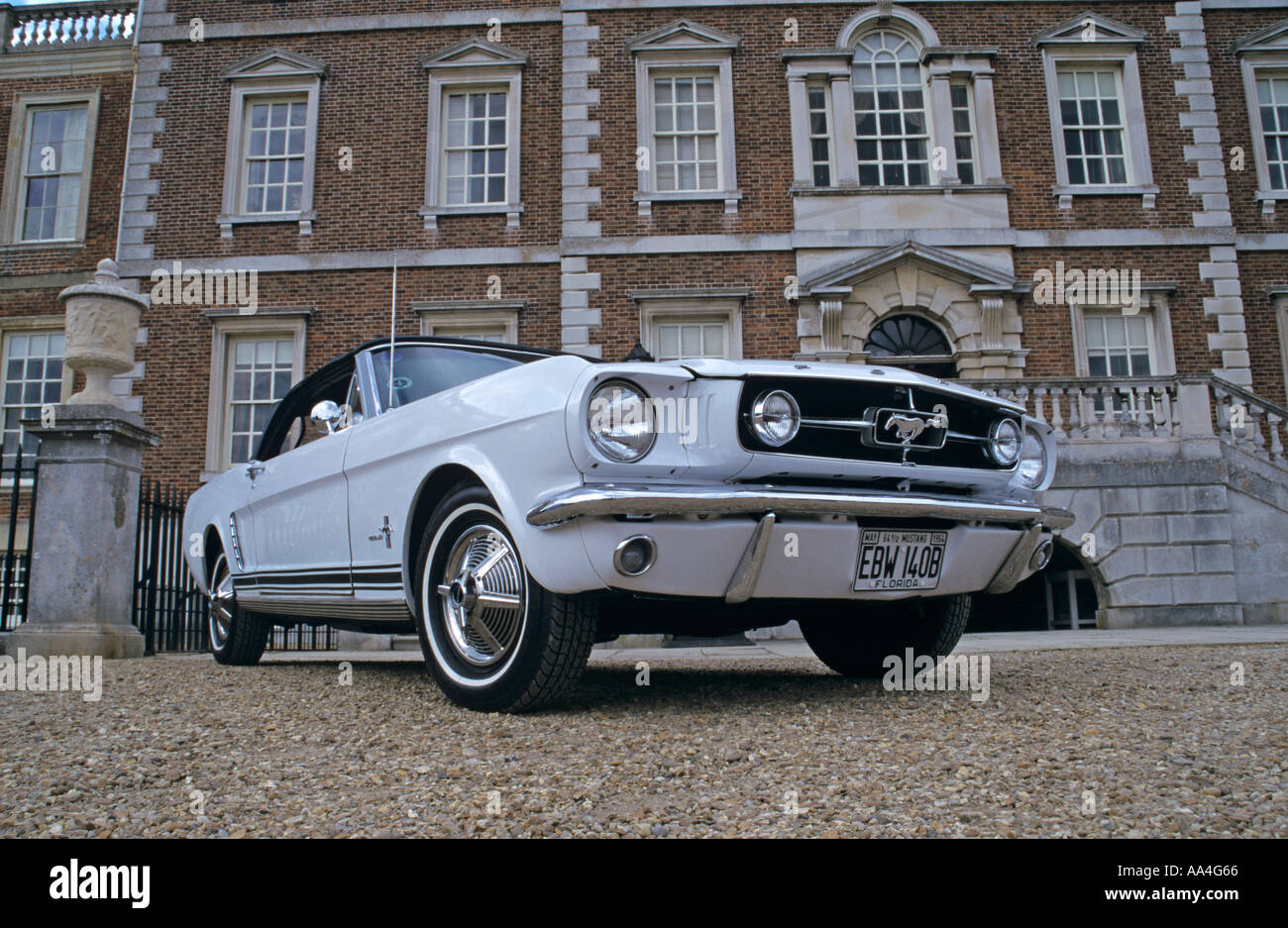 Ford Mustang Convertible of 1964 Stock Photo