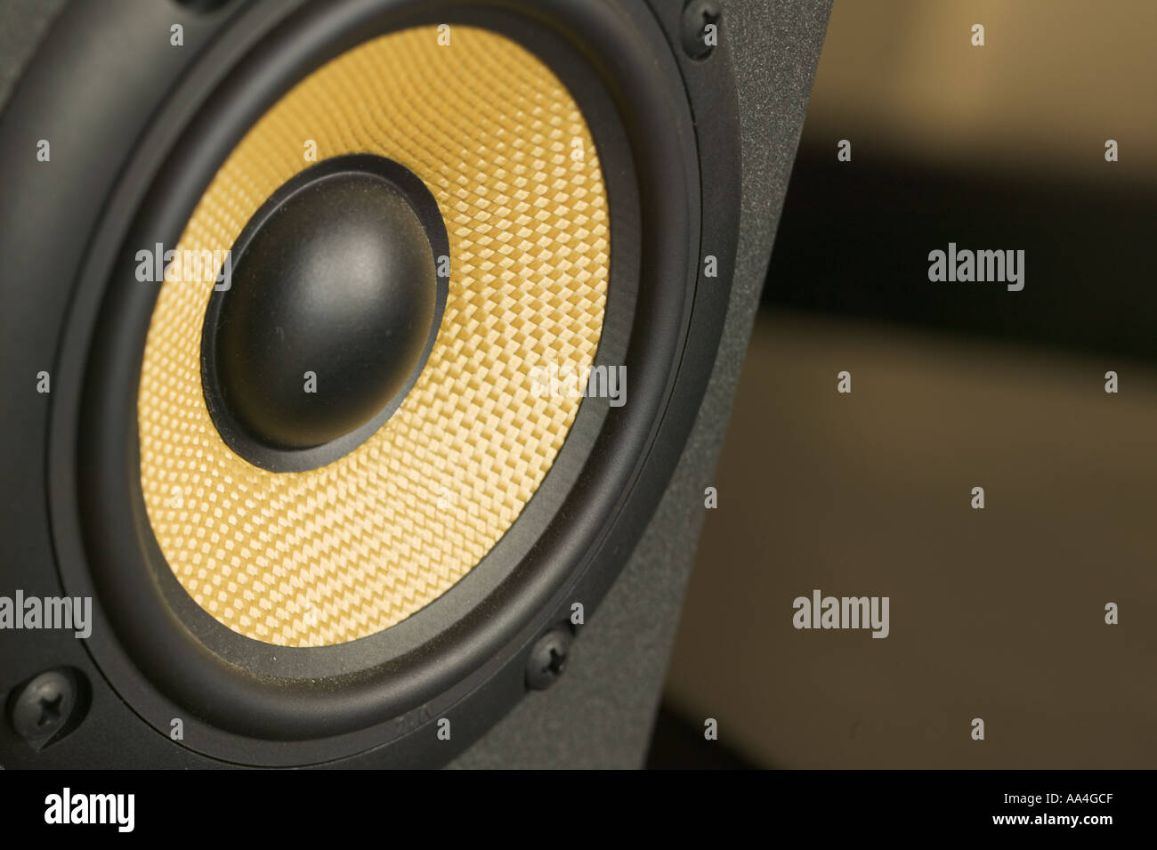 Recording studio equipment Speakers Stock Photo Alamy