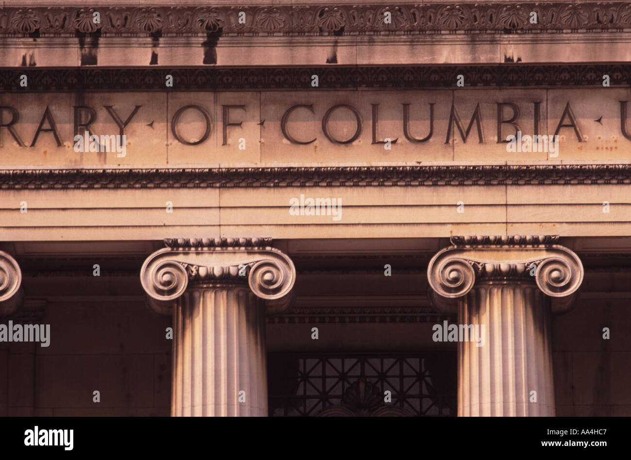Columbia university library nyc hi-res stock photography and images - Alamy