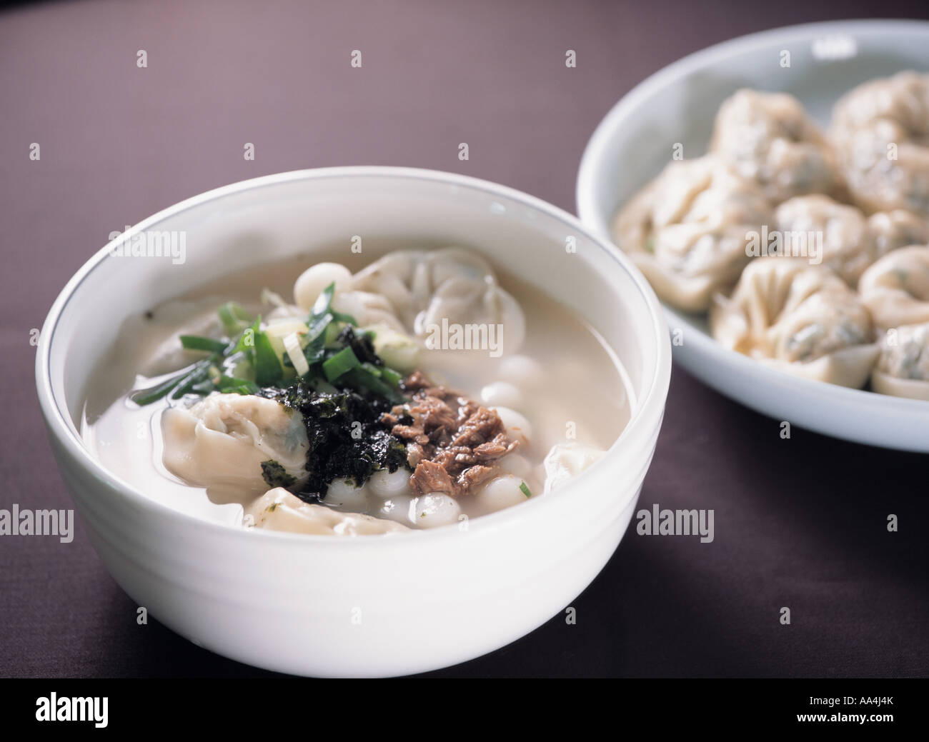 rice cake dumpling soup Stock Photo Alamy