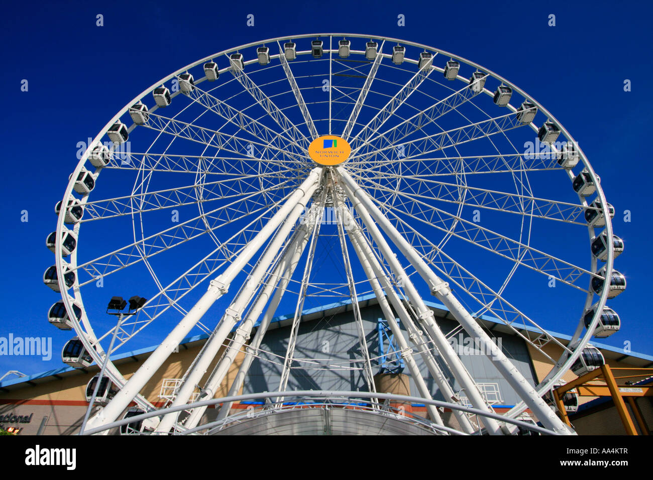 The Yorkshire Wheel or eye observation wheel attraction city of york  england great britain europe Stock Photo - Alamy
