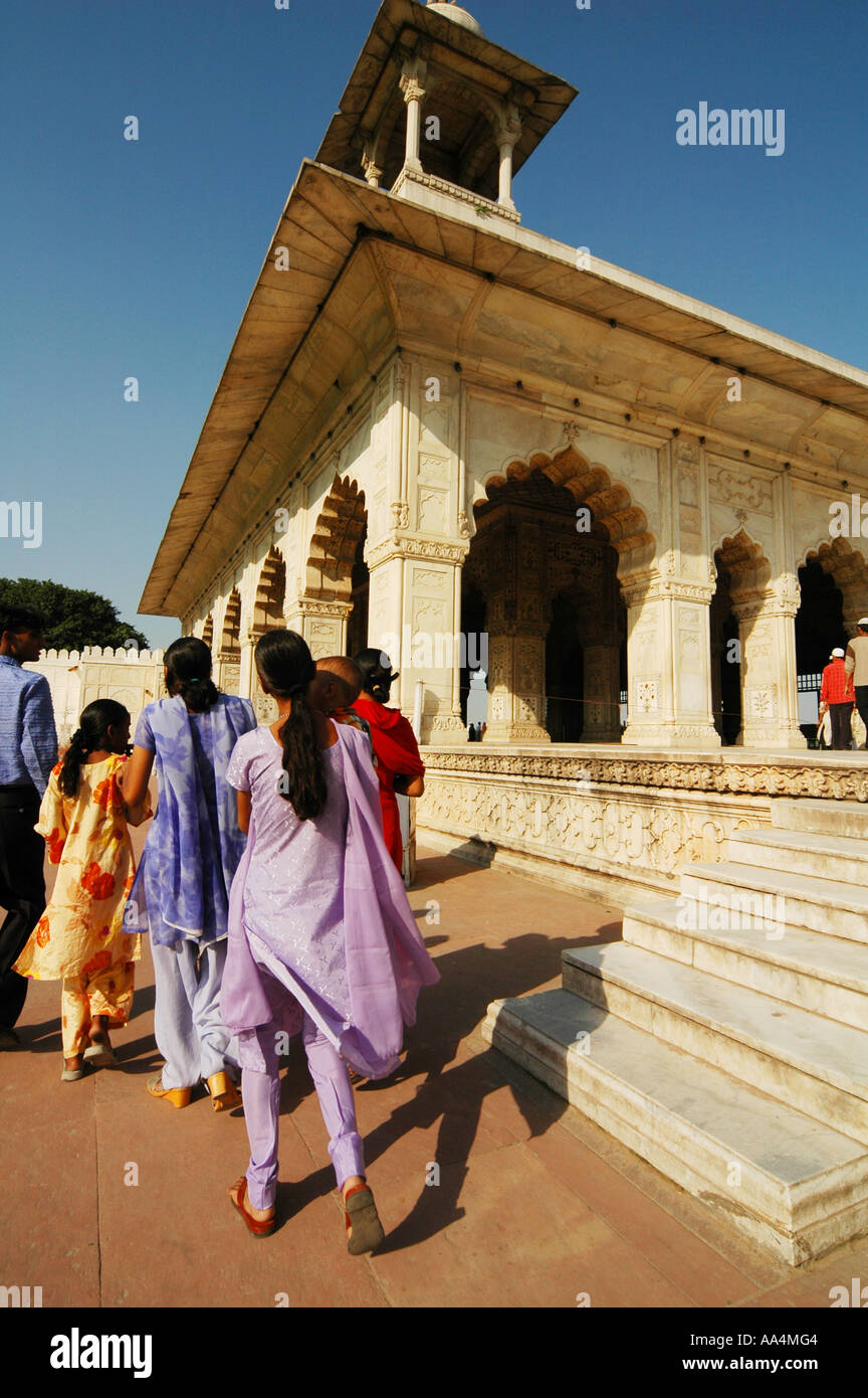 The Emporers bedroom, Red Fort, Delhi, India Stock Photo - Alamy