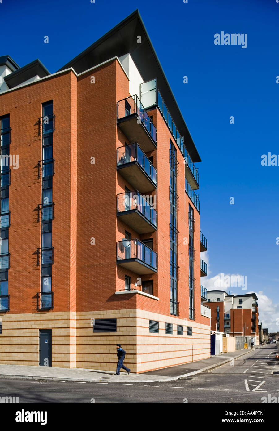 The Quadrant Apartments at Leyton Orient Football Ground Stock Photo