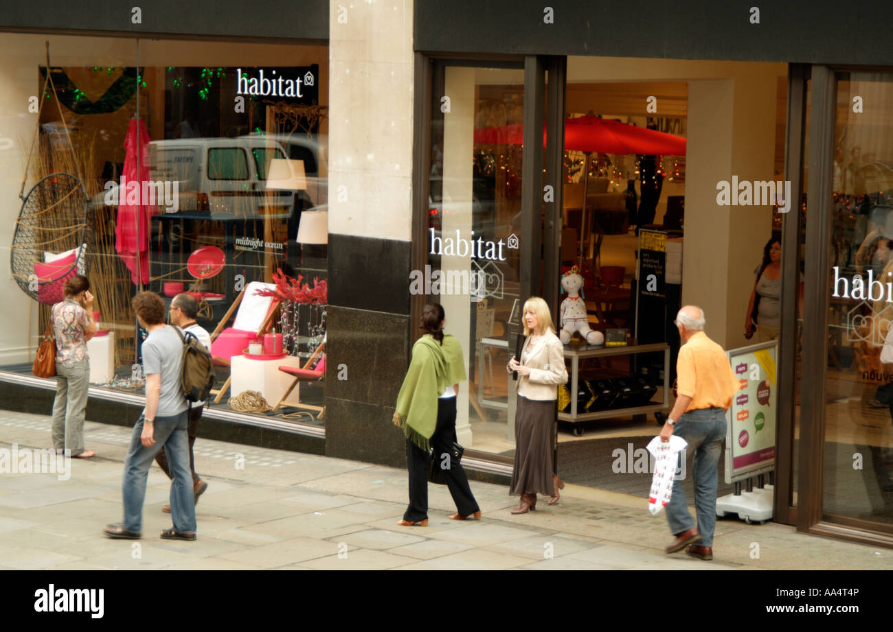 Habitat shop Regent Street London England UK Stock Photo Alamy