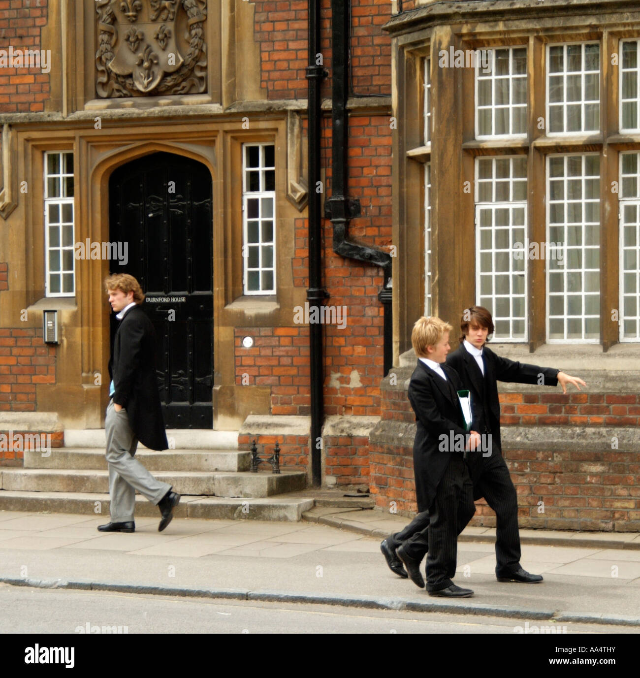 Eton College famous public school England UK Pupils Stock Photo