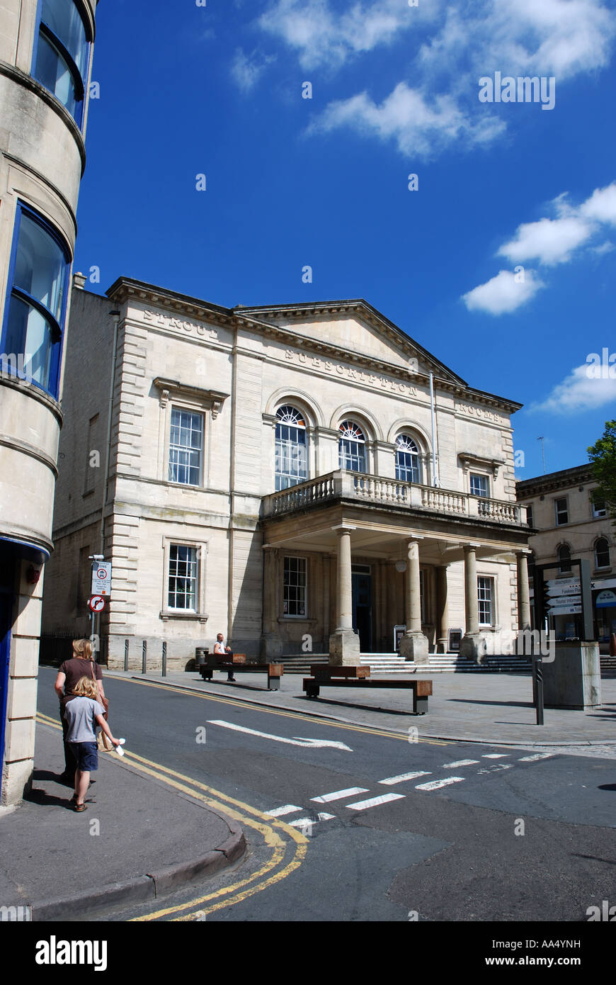 The Subscription Rooms, Stroud, Gloucestershire, England, UK Stock Photo