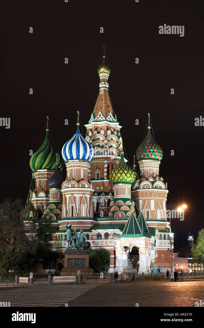 St Basils Cathedral, Moscow Stock Photo
