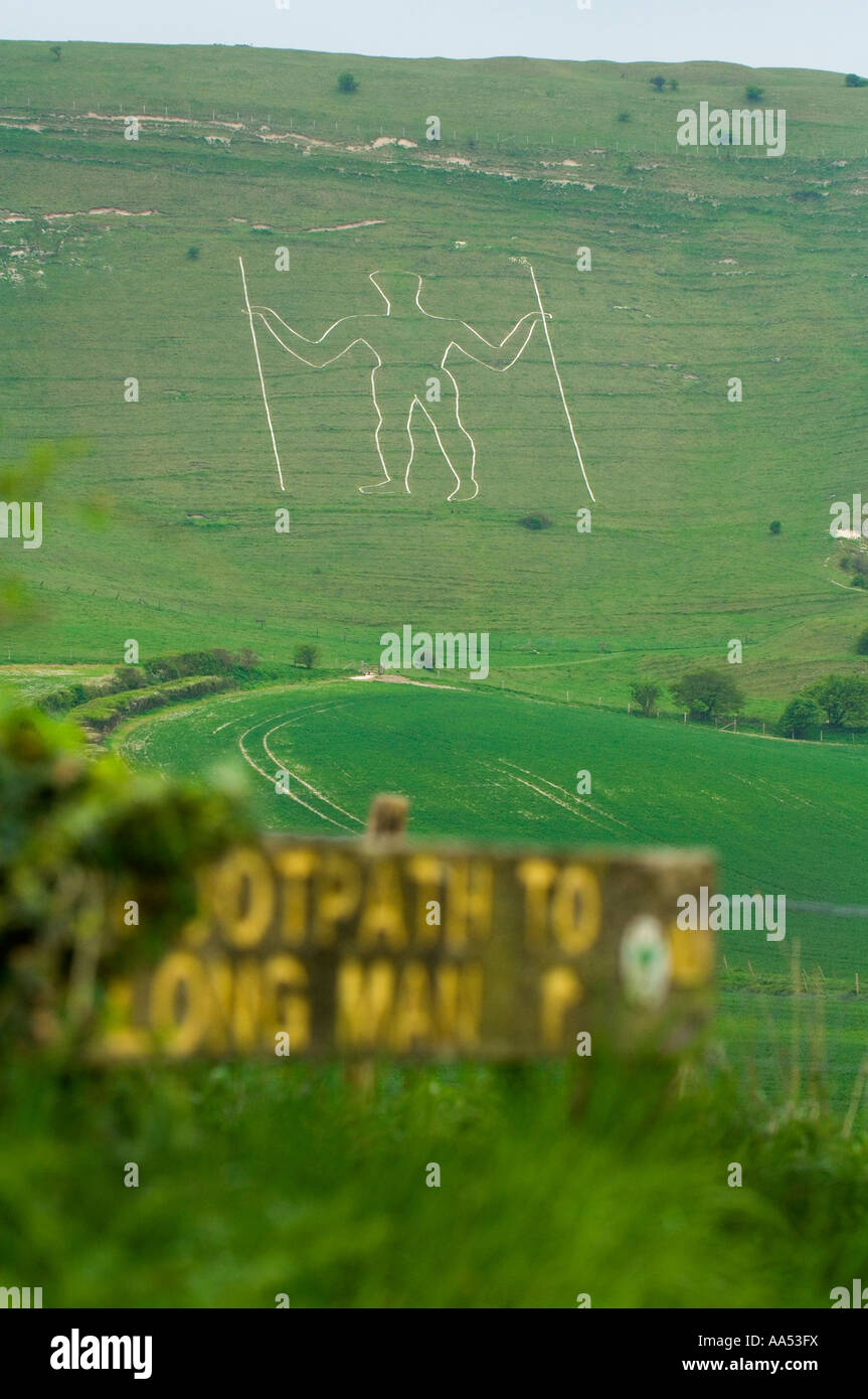 The Long man of Wilmington East Sussex. Picture by Jim Holden Stock Photo Alamy The Long man of Wilmington East Sussex. Picture by Jim Holden Stock Photo Alamy