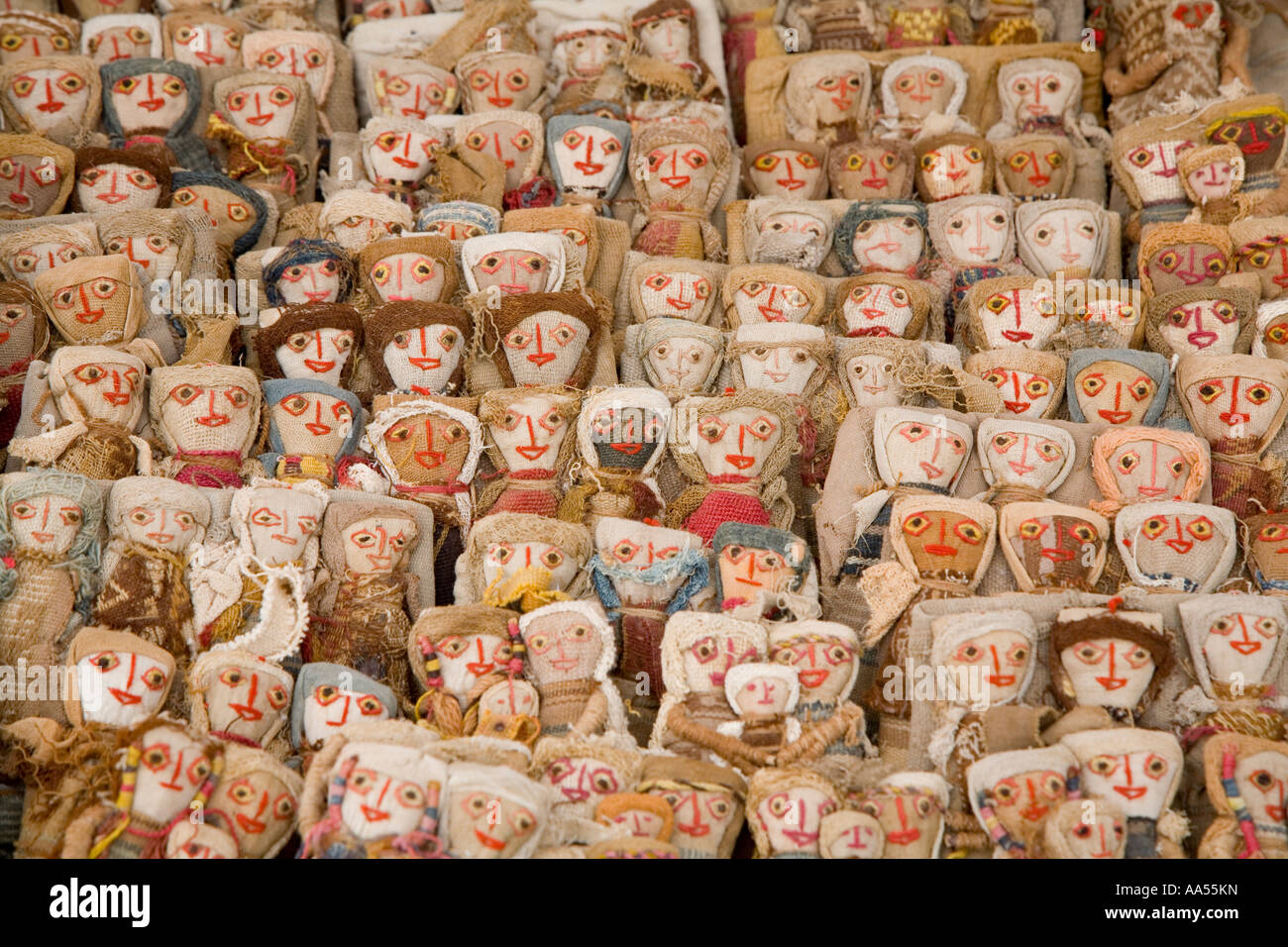 Peruvian Dolls Stock Photo