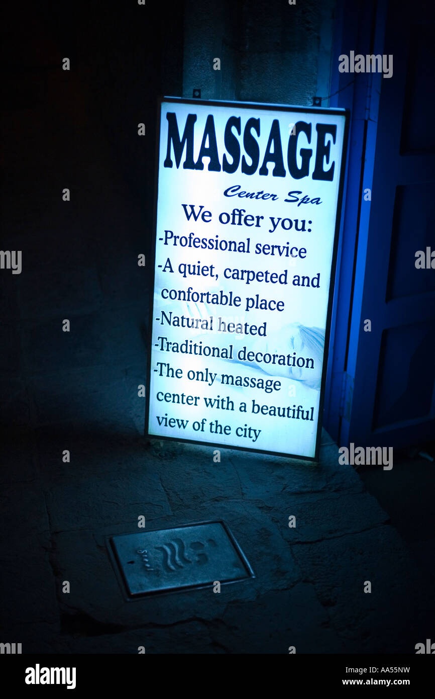 Massage Stock Photo