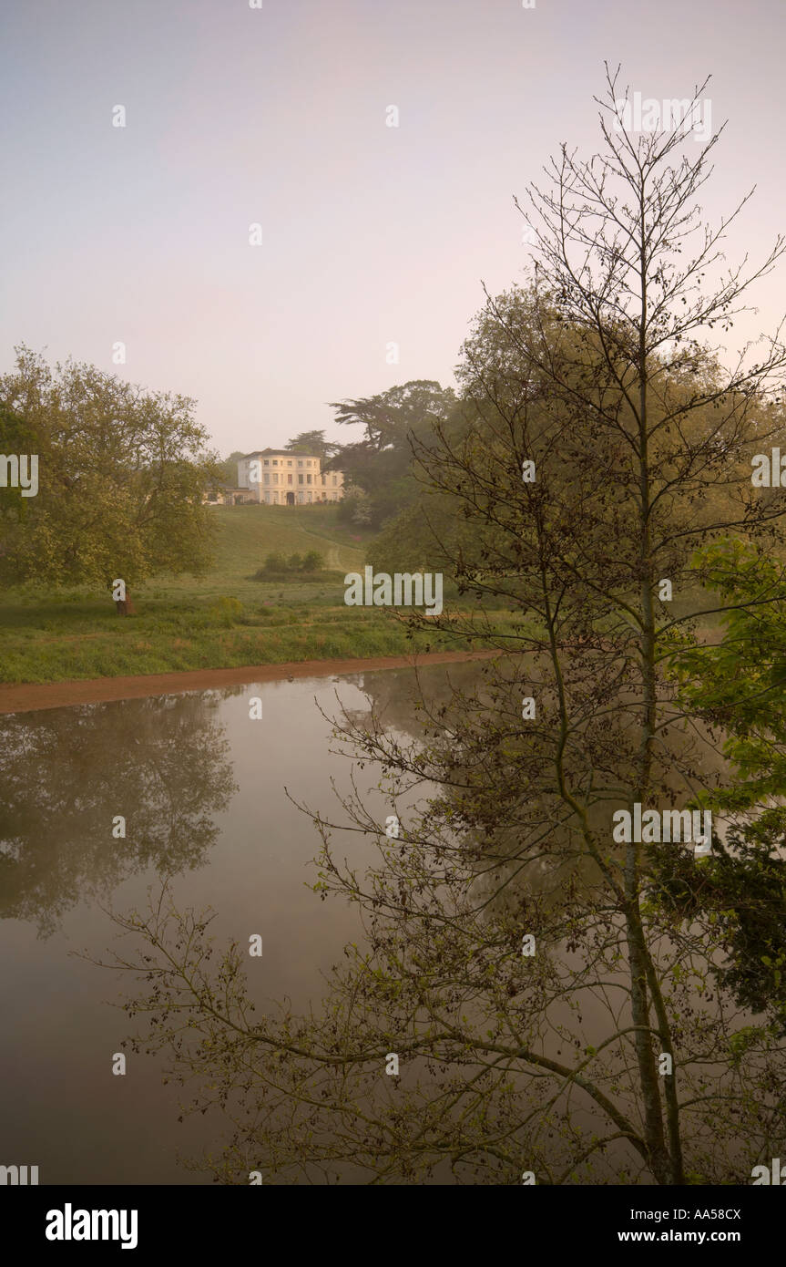 River Exe and Cowley house Exeter Devon UK Stock Photo Alamy