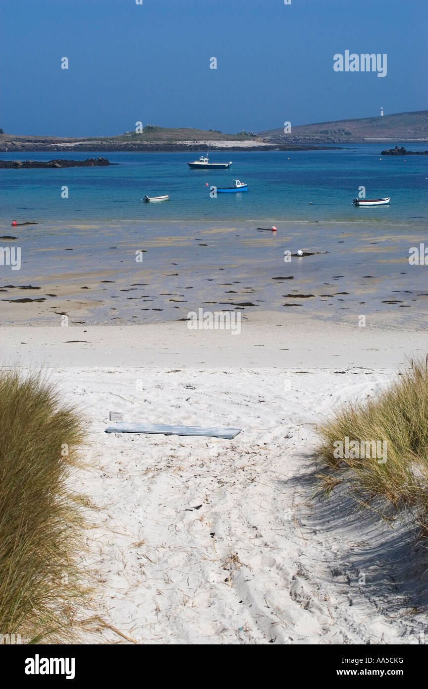 Idyllic white sand beach vertical hi-res stock photography and images ...