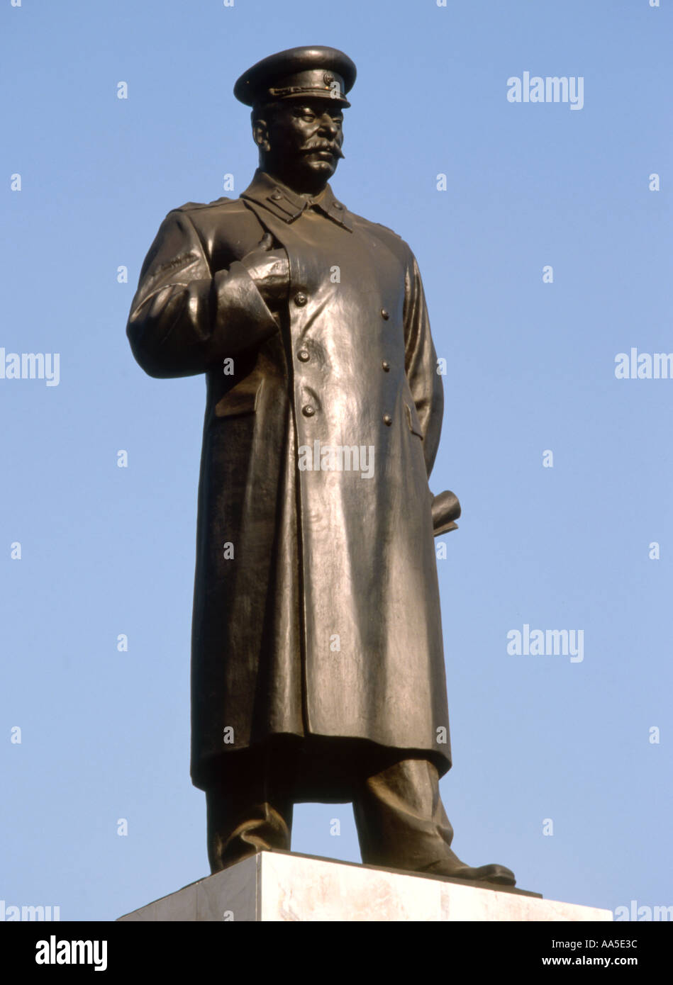 Albania Stalin statue Stock Photo 679484 Alamy