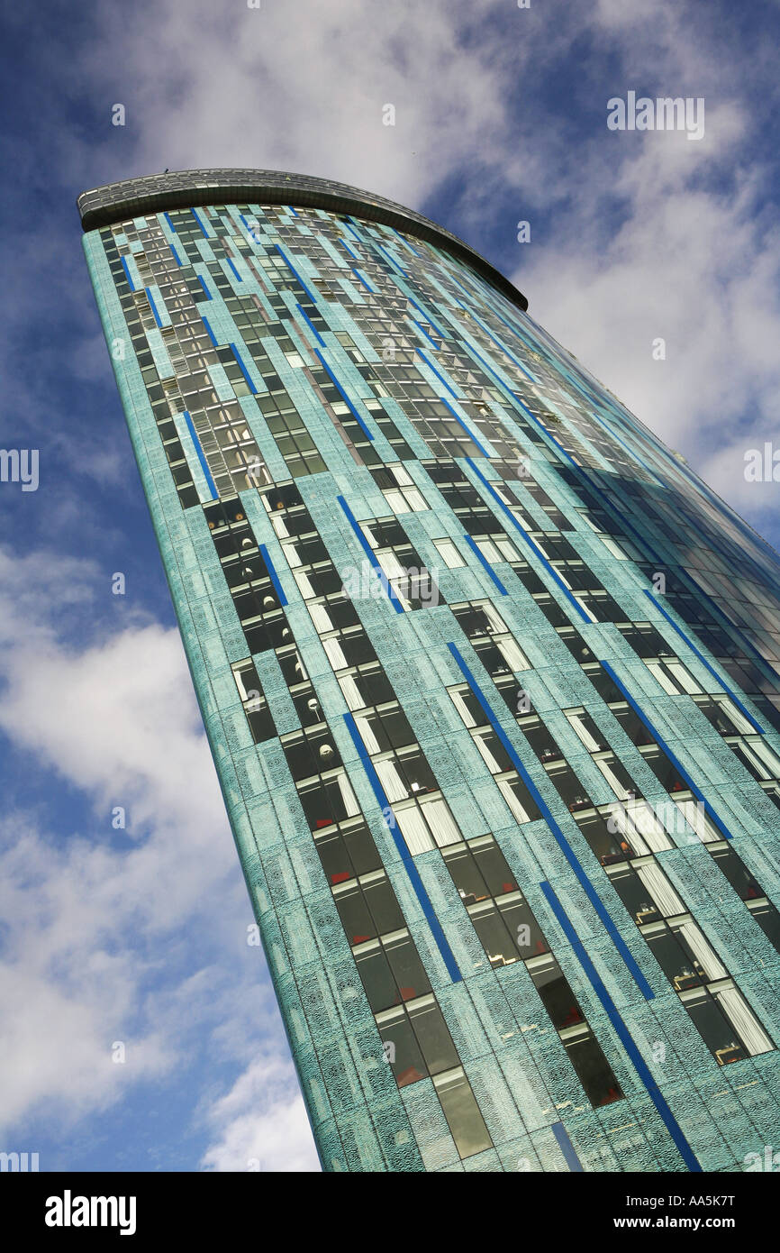 Beetham Tower in Birmingham UK 44 storey mixed use development containing a hotel and apartments Stock Photo