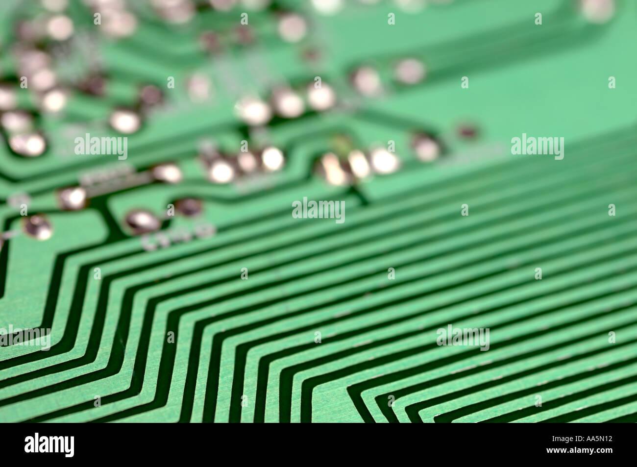 Printed circuit board Stock Photo