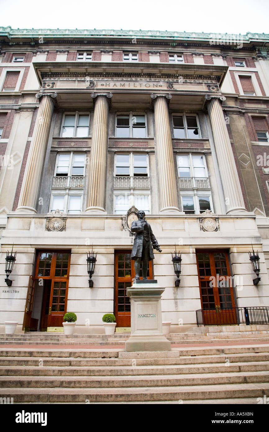 Hamilton Hall at Columbia University Stock Photo Alamy