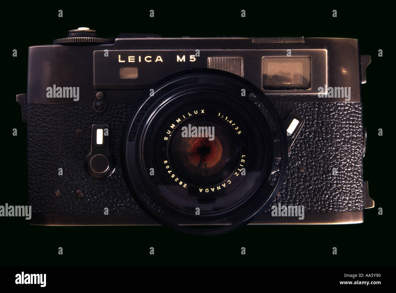 Leica M5 rangefinder camera Stock Photo