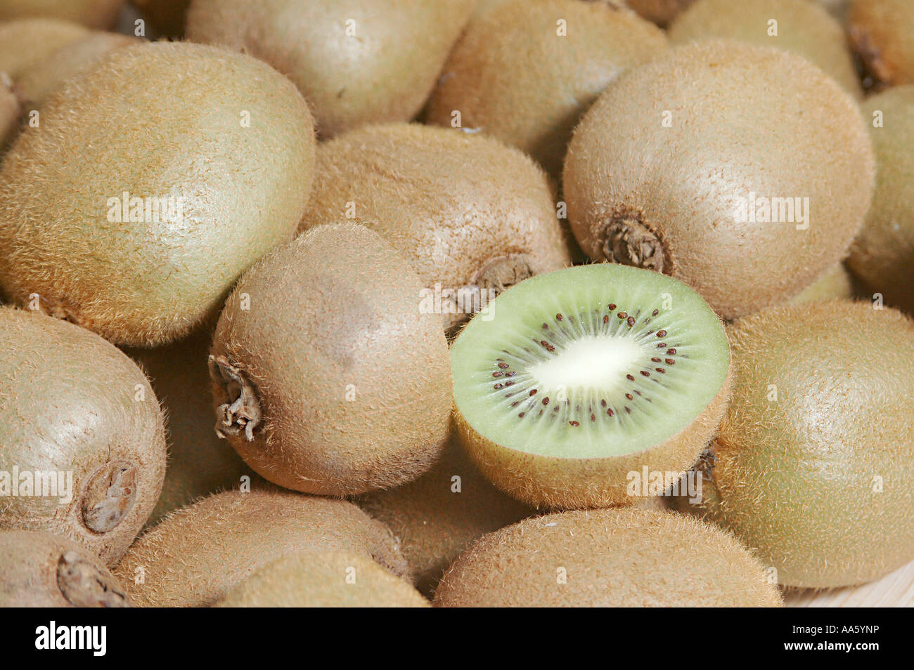 Kiwi fruit, Chinese gooseberry Stock Photo Alamy