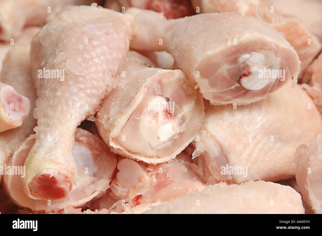 Frozen Chicken Drumsticks High Resolution Stock Photography and Images