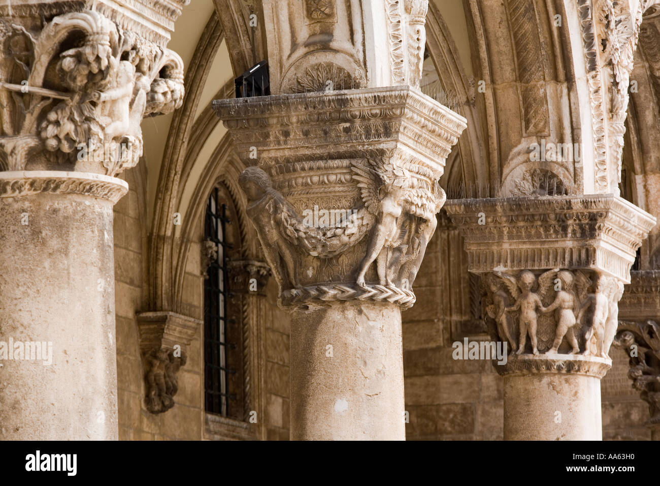 The Rector s Palace from the 15th Century Dubrovnik Croatia Stock Photo