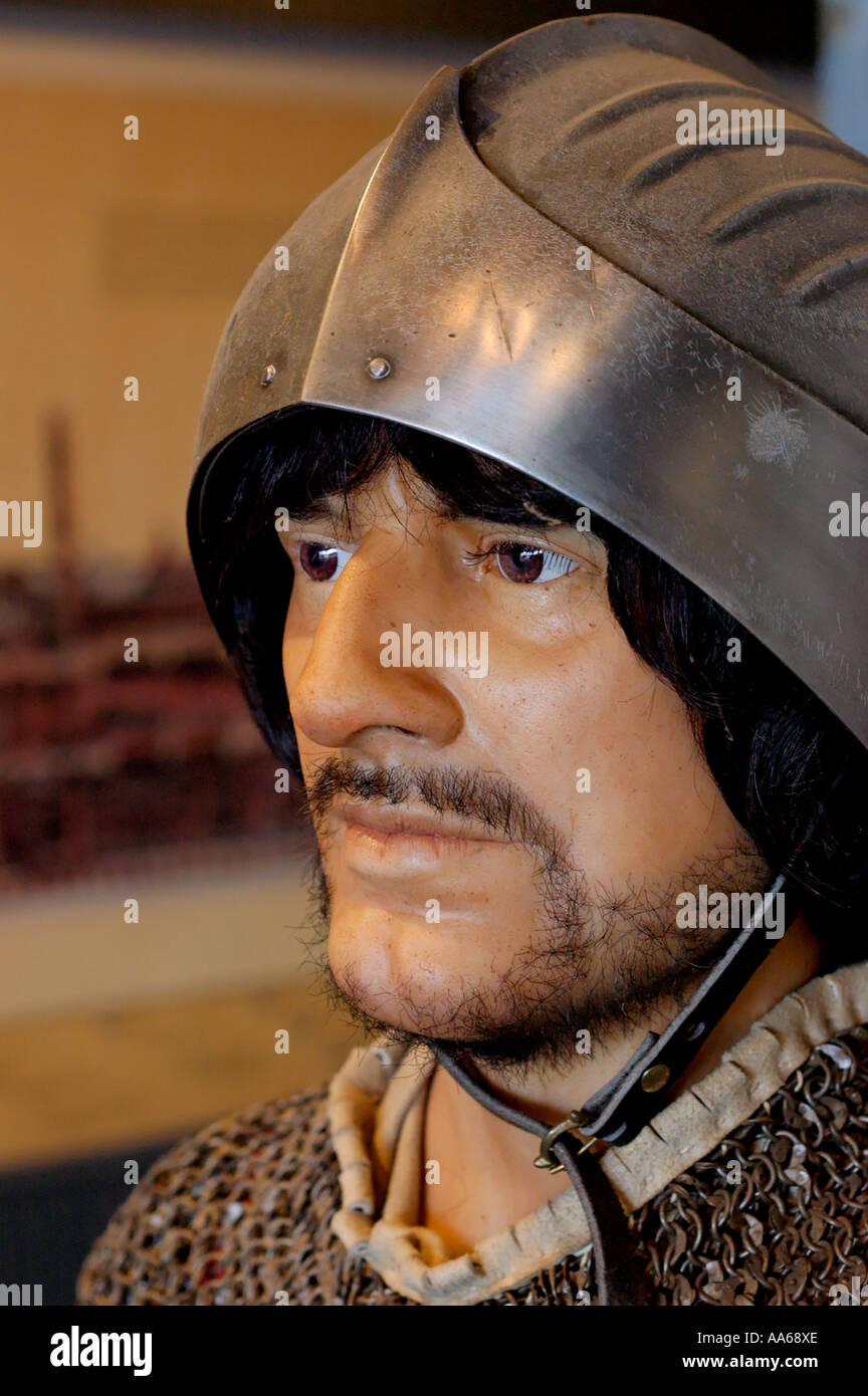Mannequin dressed as a Spanish soldier at Cabrillo National Monument