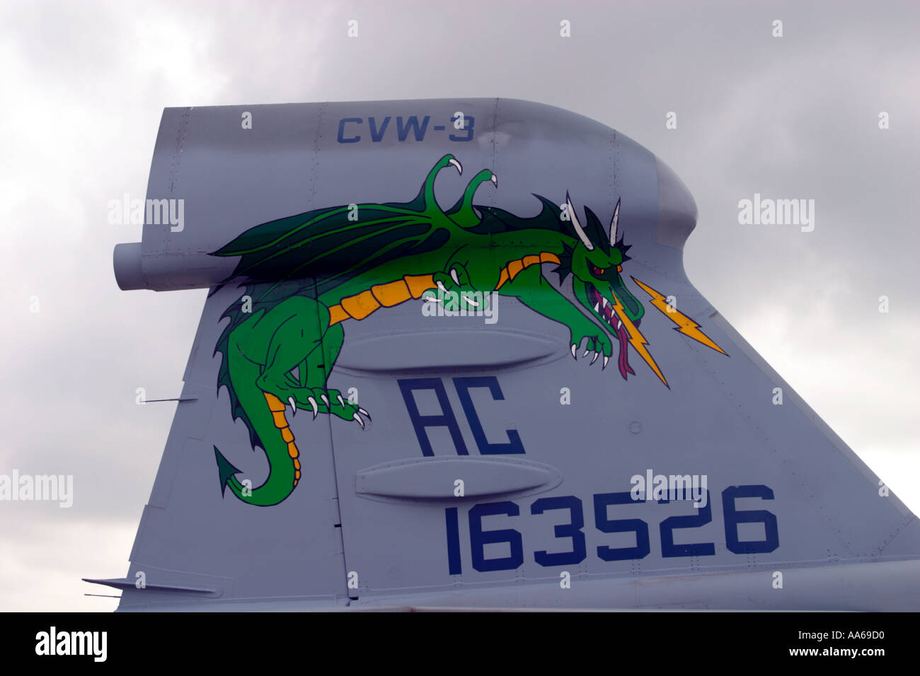 United States Grumman Prowler EA-6B Electronic Warfare Aircraft Stock Photo