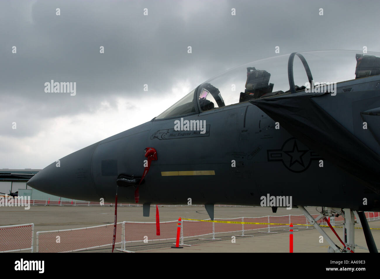United States Air Force F-15E Strike Eagle Stock Photo