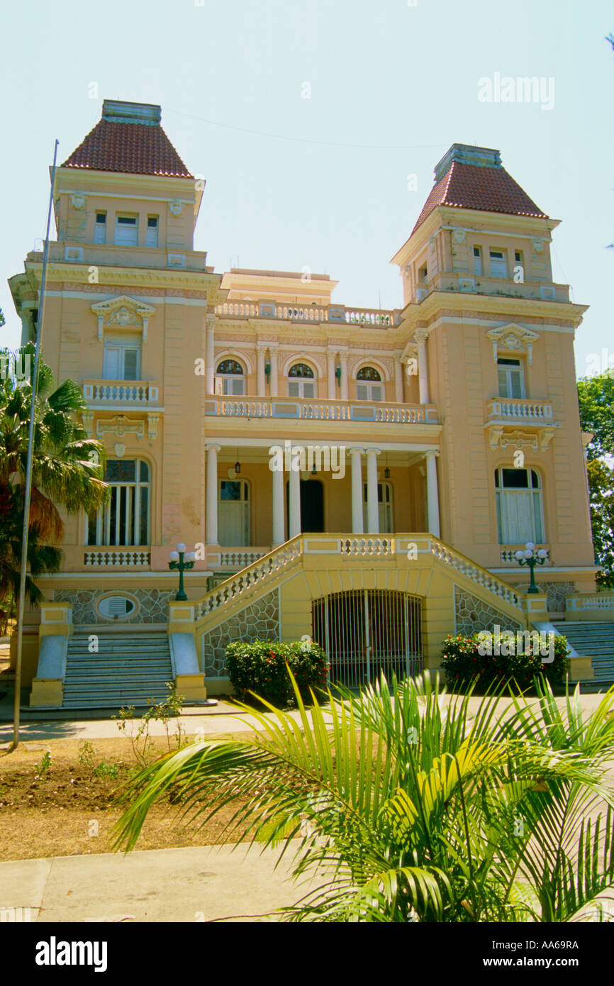 Cuba Santiago Vista Alegre Palacio de Pioneros Stock Photo