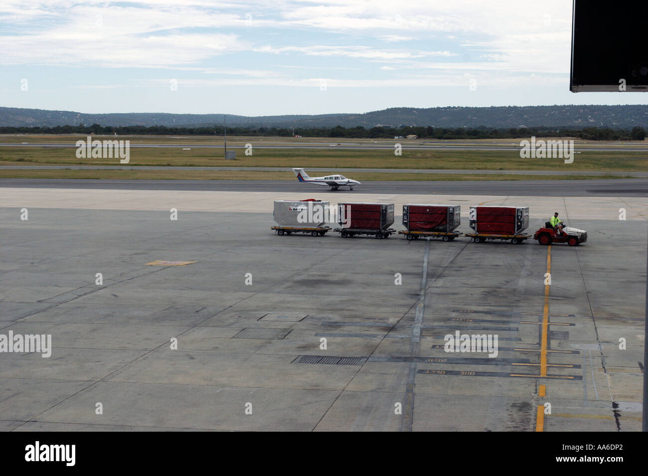 Perth Airport Western Australia. Stock Photo
