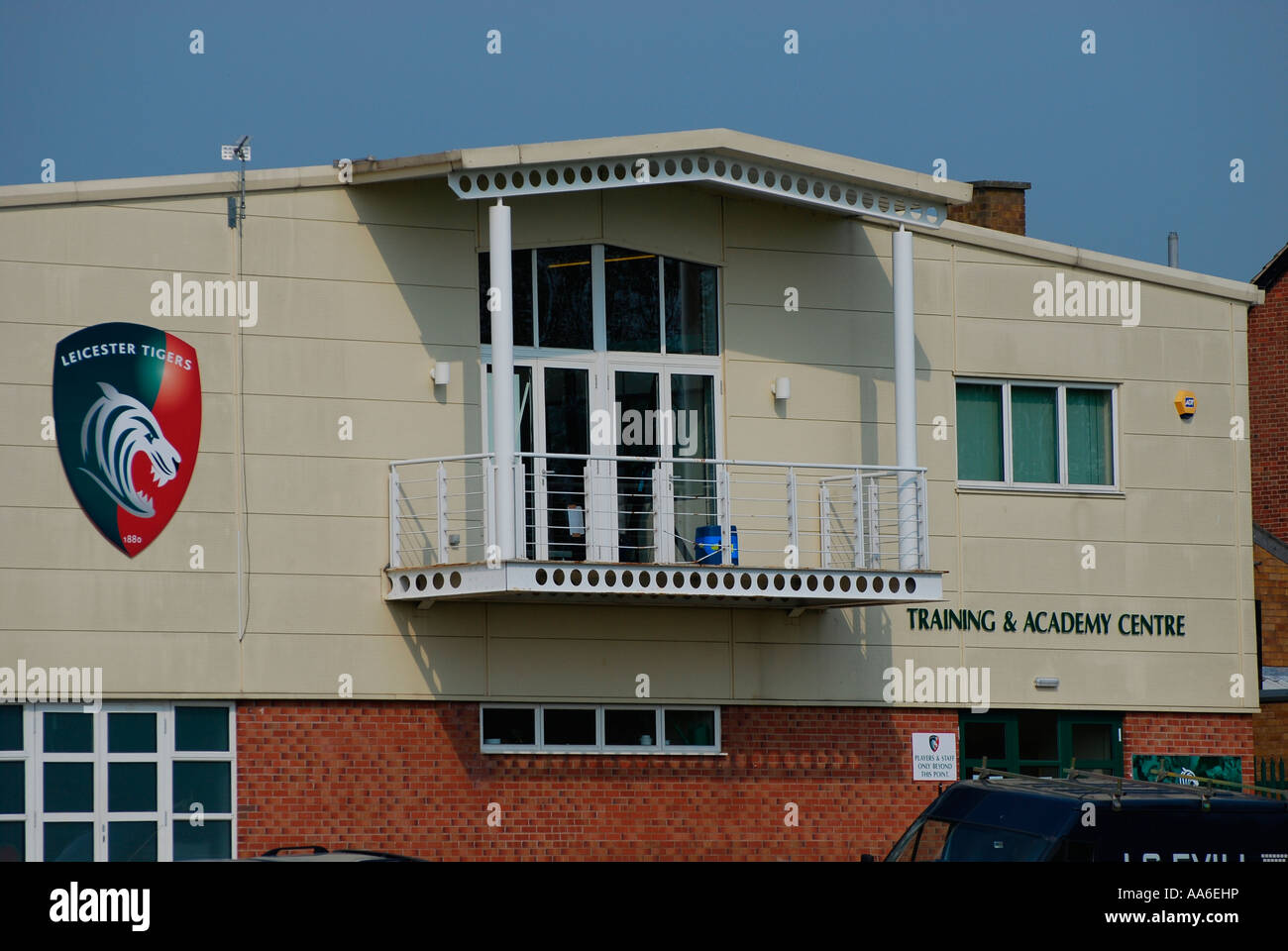 Leicester Tigers Rugby Football Club Training Ground Stock Photo