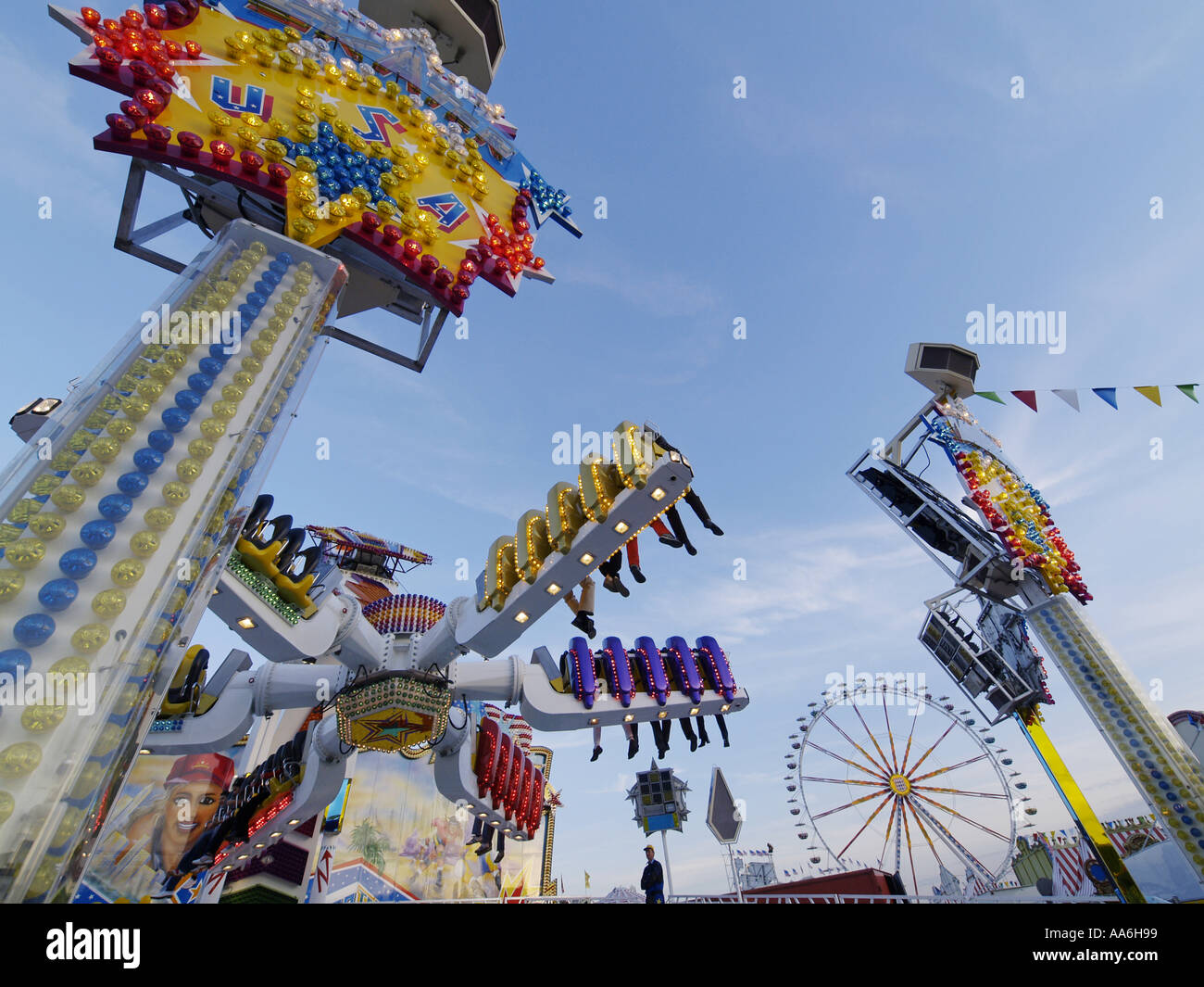 Munich, Wiesn, spring festival Stock Photo Alamy