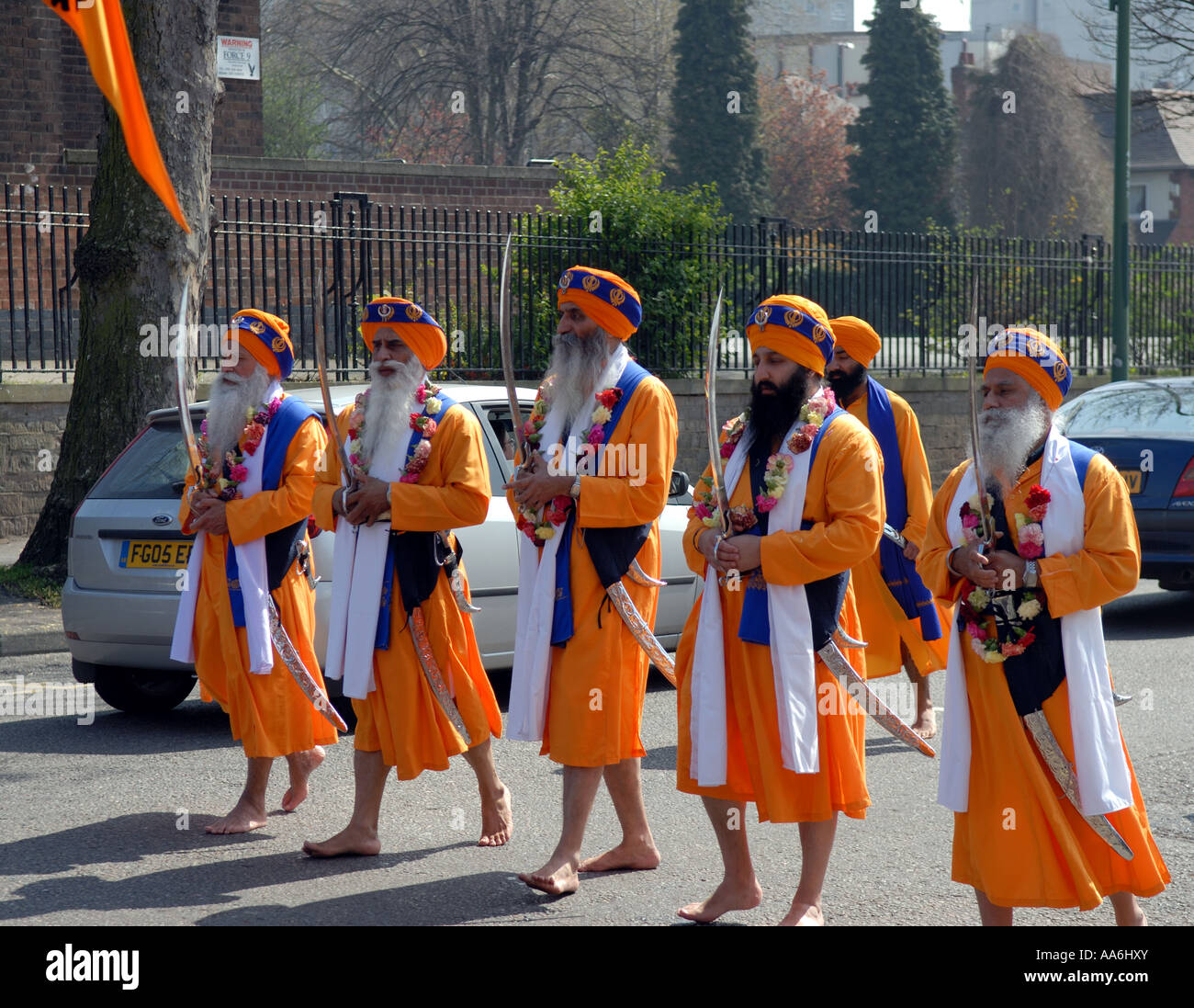 Sikh vaisakhi festival Stock Photo Alamy